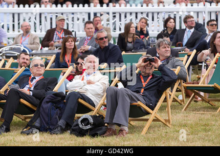 Farnborough, Hampshire, Royaume-Uni. 12 juillet, 2016. Farnborough International Airshow 2016 Mardi 12 juillet 2016. Crédit : Jeff Gilbert/Alamy Live News Banque D'Images