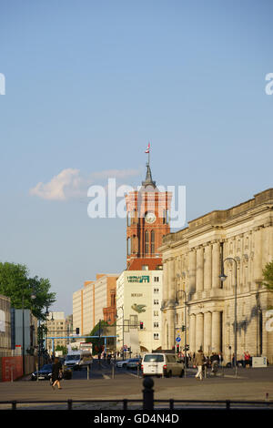 À l'hôtel de ville de Berlin Banque D'Images