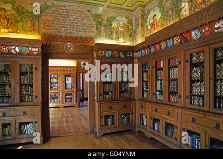 Melanchthon chambre chambre, les humanistes, Bretten, Kraichgau, district de Bretten, Baden-Wurttemberg, Allemagne Banque D'Images