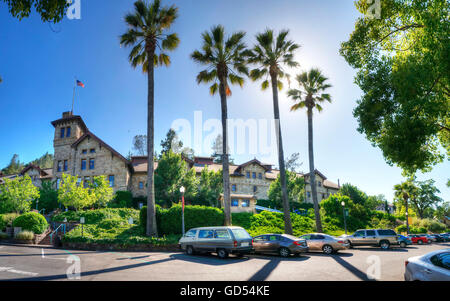 En juin de la Napa Valley - Californie - USA Banque D'Images