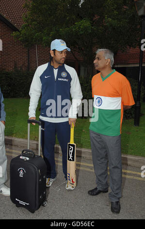 Mahendra Singh Dhoni Banque D'Images