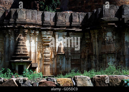 Temple Hoysala dans Badami Banque D'Images