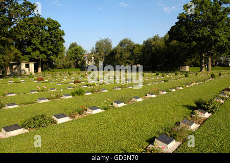 Cimetière de guerre d'Imphal Banque D'Images