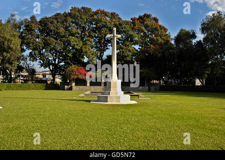 Cimetière de guerre Banque D'Images