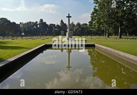 Cimetière de guerre Banque D'Images