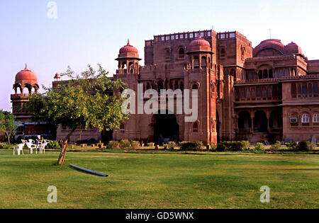 Lallgarh Palace Banque D'Images