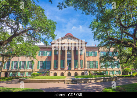 Randolph Hall, le principal bâtiment académique sur le campus du Collège de Charleston, Caroline du Sud Banque D'Images