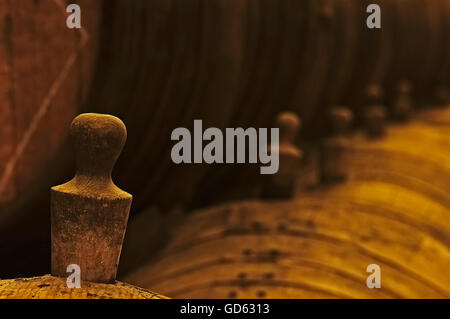 Malaga Virgen Cave à vin, Fuente de Piedra, la province de Malaga, Andalousie, espagne. Banque D'Images