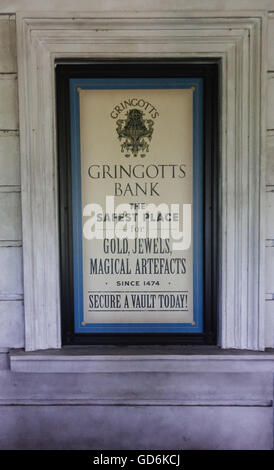 Gringotts - Traverse - Universal Studios Florida Banque D'Images