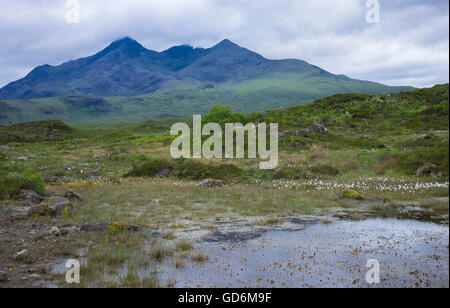 Vue imprenable Sligachan - Isle of Skye Banque D'Images