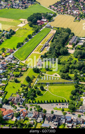 L'Agriculture, de l'antenne Westfalen Lippe, Weseler Straße, Römermuseum fortification de RömerMuseum sur Silverberg, Palisardenwall, Banque D'Images