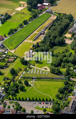 L'Agriculture, de l'antenne Westfalen Lippe, Weseler Straße, Römermuseum fortification de RömerMuseum sur Silverberg, Palisardenwall, Banque D'Images