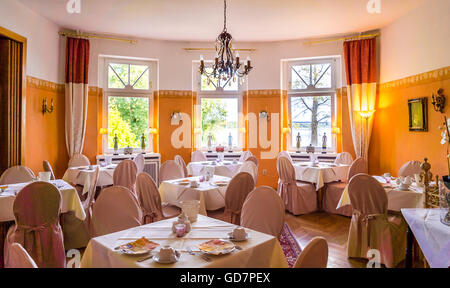 Belles tables de Mariage Banque D'Images