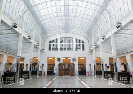 Salle d'épargne de la Poste autrichienne à Vienne, Autriche Banque D'Images