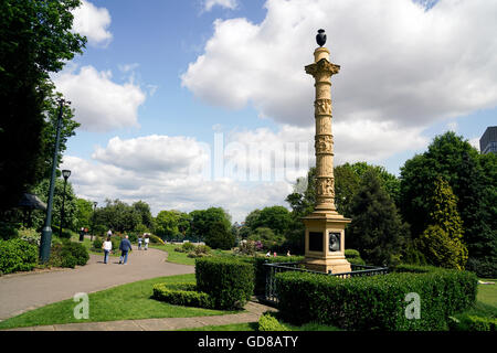 Weston Park espace public à Sheffield South Yorkshire Angleterre Banque D'Images