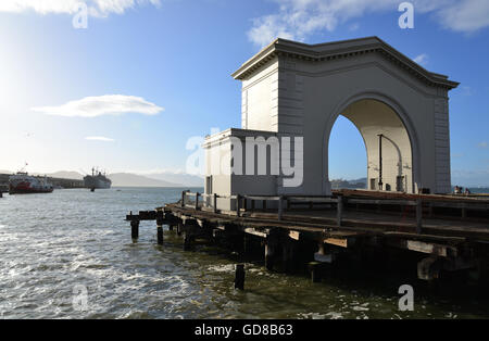 États-unis, Californie, San Francisco, Pier 43 1/2 Banque D'Images