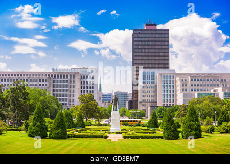 Baton Rouge, Louisiane, USA cityscape du Capitole. Banque D'Images