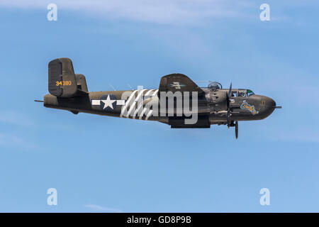 North American B-25 Mitchell - WW2 bombardier léger Banque D'Images