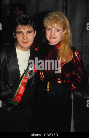 15 août 2007 - COREY FELDMAN AVEC TINA YOTHERS1986. -(Credit Image : © Roger Karnbad via Zuma sur le fil) Banque D'Images