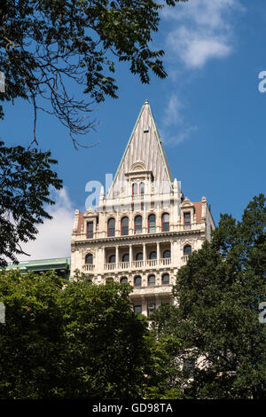 255 Broadway dans Lower Manhattan, NYC Banque D'Images