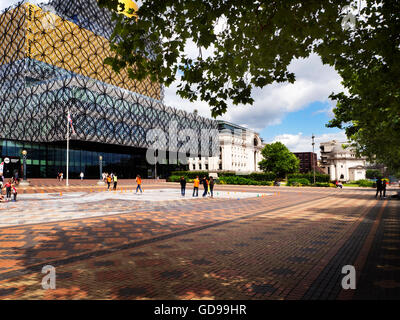 Bibliothèque de Birmingham dans l'immeuble Centenary Square Birmingham West Midlands England Banque D'Images