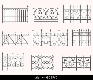 Meubles anciens fences - Première série Illustration de Vecteur