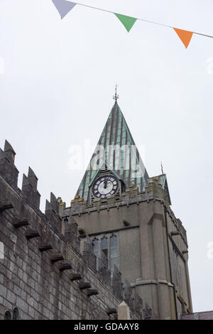 L'Irlande, Galway, Tour Saint-nicolas, église collégiale à Galway Banque D'Images