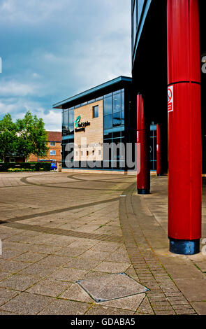 Centre d'apprentissage de fontaines, St John University, York Banque D'Images