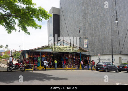 Costa Rica, San José, Mercado Nacional de Artesanías de San Jose, où il y a de l'artisanat costaricien, pour des fins touristiques Banque D'Images