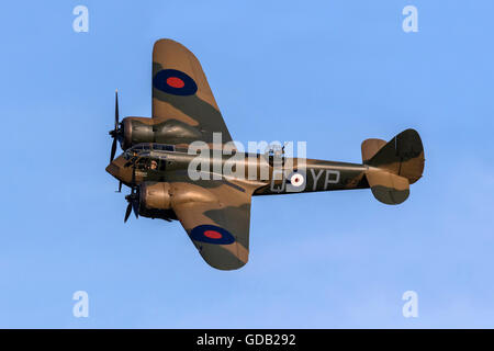 Bristol Blenheim - Bombardier léger de la RAF Banque D'Images