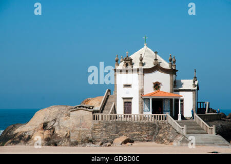 Seigneur de la roche (chapelle Capela do Senhor da Pedra) - Portugal Banque D'Images