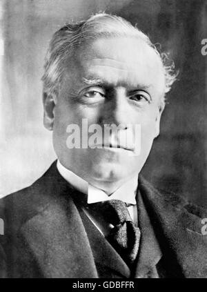Herbert Asquith. Portrait du premier ministre libéral Herbert Henry Asquith, premier comte d'Oxford et Asquith, (1852-1928), de Bain News Service c.1916 Banque D'Images