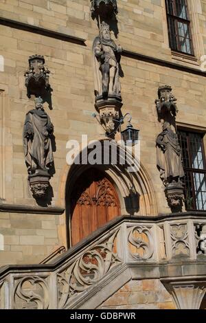 Cityhall, Osnabrück, Basse-Saxe, Allemagne Banque D'Images