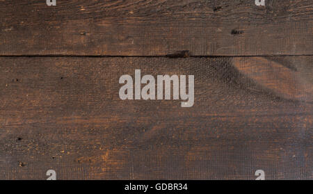 Vintage wood texture fond brun. Banque D'Images