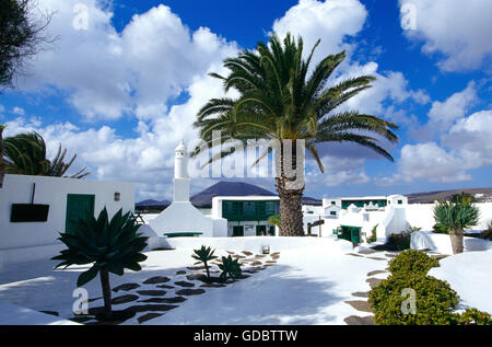Monumento al Campesino à San Bartolomé, Lanzarote, îles Canaries, Espagne Banque D'Images