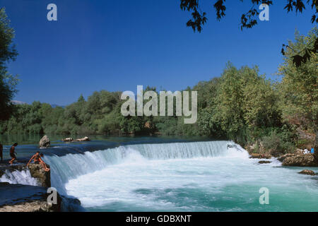 Chutes de Manavgat, Turquie, Riviera turque Banque D'Images