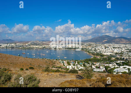 Bodrum, Turquie, Côte égéenne turque Banque D'Images