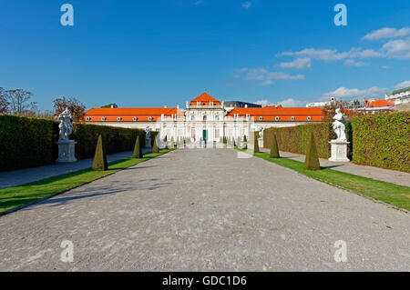 Château Belvedere Belvedere,,inférieure Banque D'Images