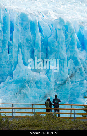 L'Amérique du sud de la patagonie,Argentine,Santa Cruz, El Calafate, le Parc National Los Glaciares, classé au Patrimoine Mondial de l'UNESCO,,Andes, Banque D'Images