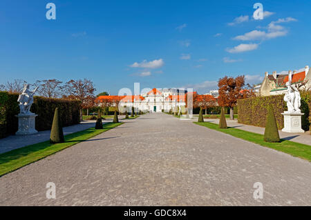 Château Belvedere Belvedere,,inférieure Banque D'Images