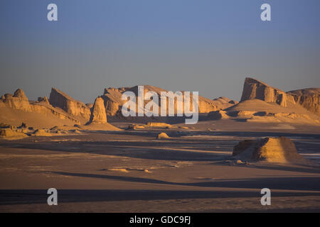 L'Iran, près de la ville de Kerman Kalout,région. Banque D'Images