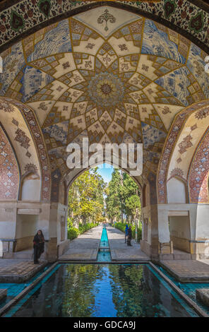 L'Iran Kashan,Ville,FIN,jardin,l'UNESCO W.H. Banque D'Images