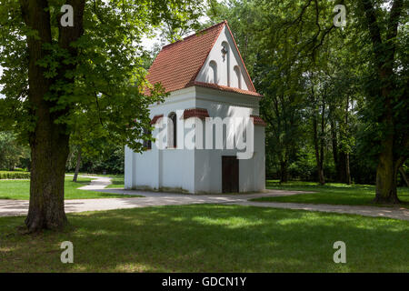 Biala Podlaska palace complexe famille Radziwill, chapelle du XVII siècle. L'Europe, Pologne, Podlasie région. Banque D'Images