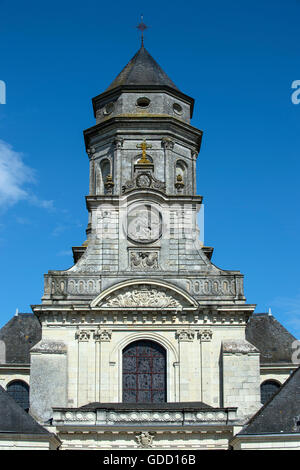 Europe, France, Maine et Loire, l'abbaye de Saint Florent le Vieil Banque D'Images