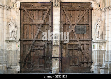 Europe, France, Loire Atlantique, Nantes, la cathédrale Saint-Pierre Banque D'Images