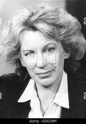 Scheel, Mildred, * 31.12.1932 - 13.5.1988, médecin allemand, présidente de l'Association allemande contre le cancer, portrait, 1983, Banque D'Images
