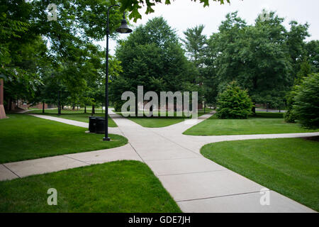 Gettysburg College un jour d'été Banque D'Images