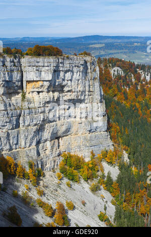 Creux du Van, Neuchâtel, Suisse Banque D'Images