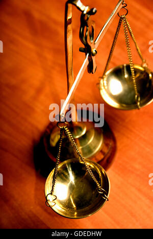 Balance de la justice Banque D'Images