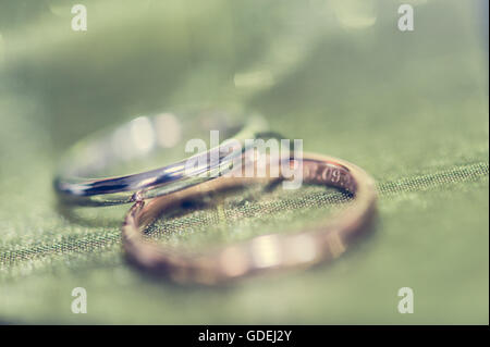 Close-up de mariage Banque D'Images